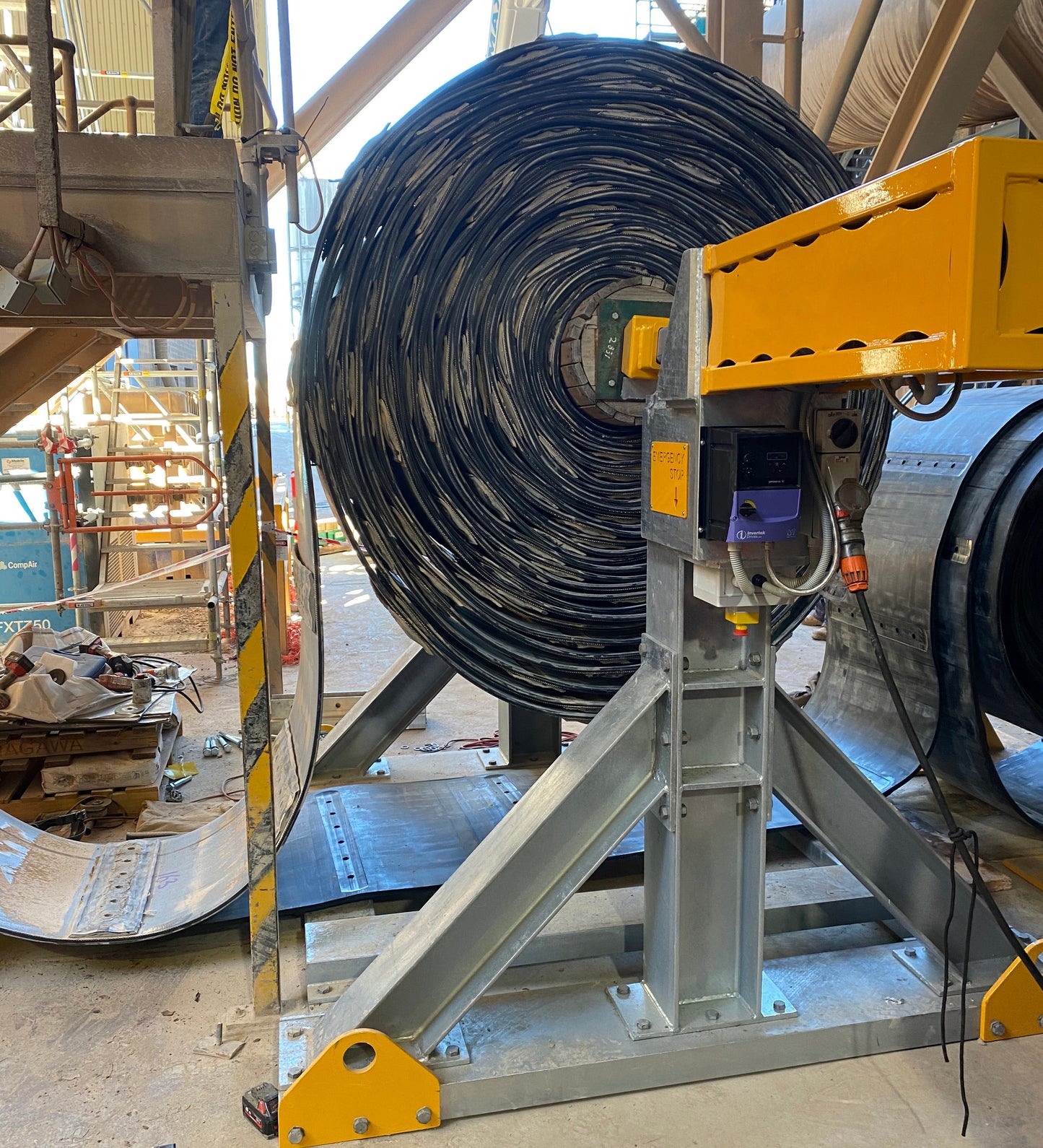 industrial belt winder