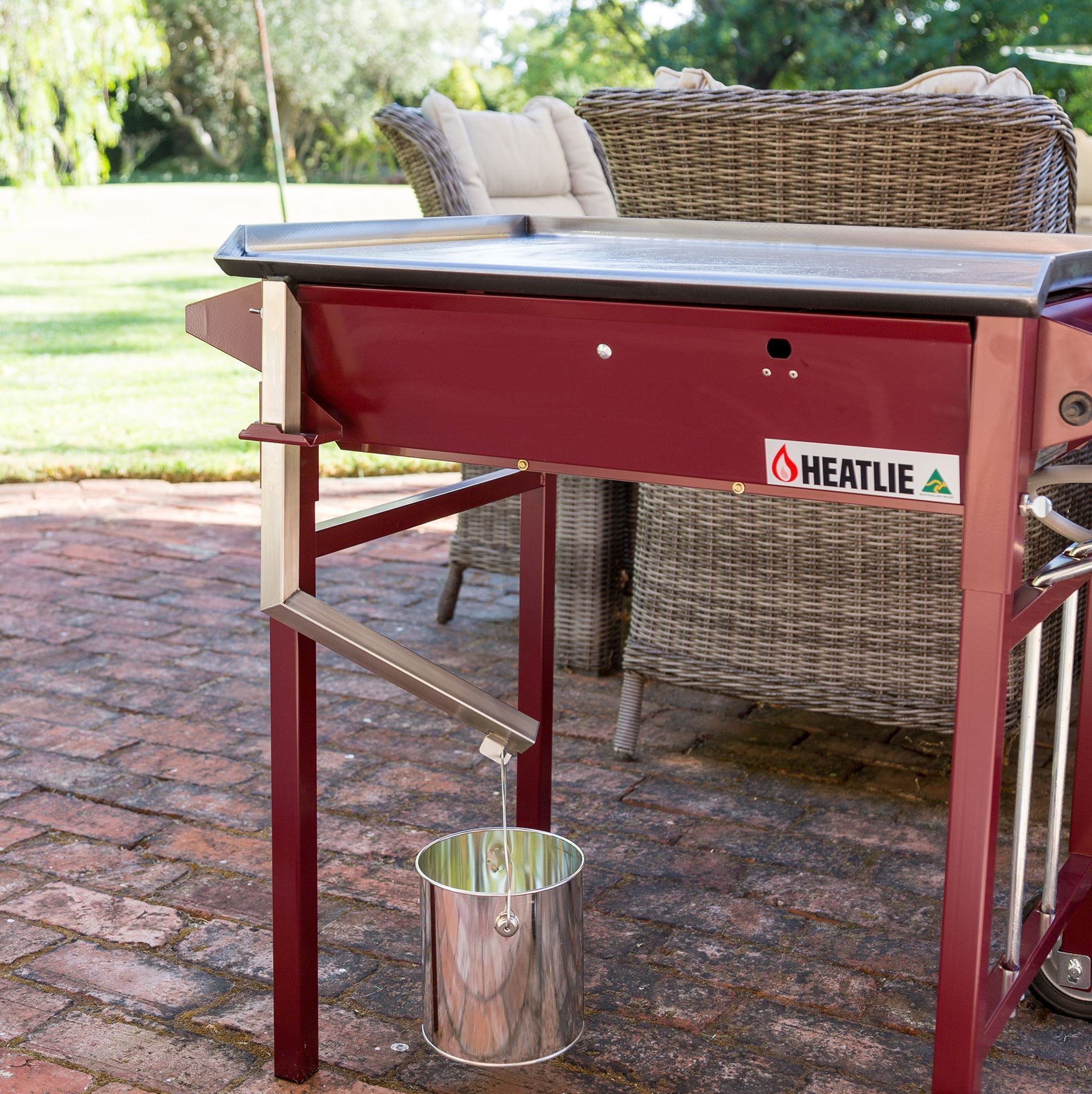 Heatlie Drain Extension Stainless Steel & Billy Can