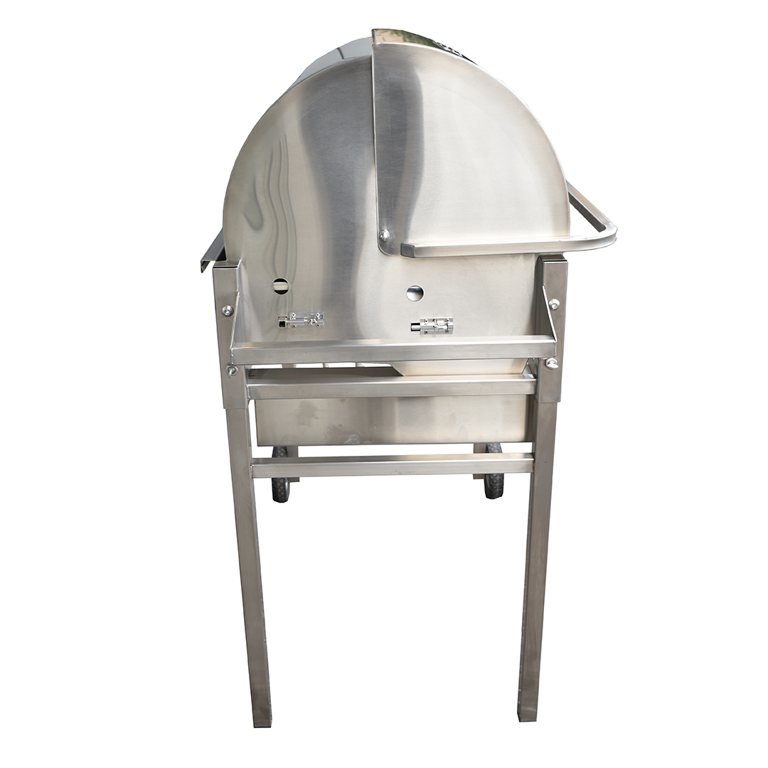 Heatlie Snappy King Outdoor Oven Roaster Side View