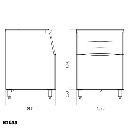 Ice Storage Bin