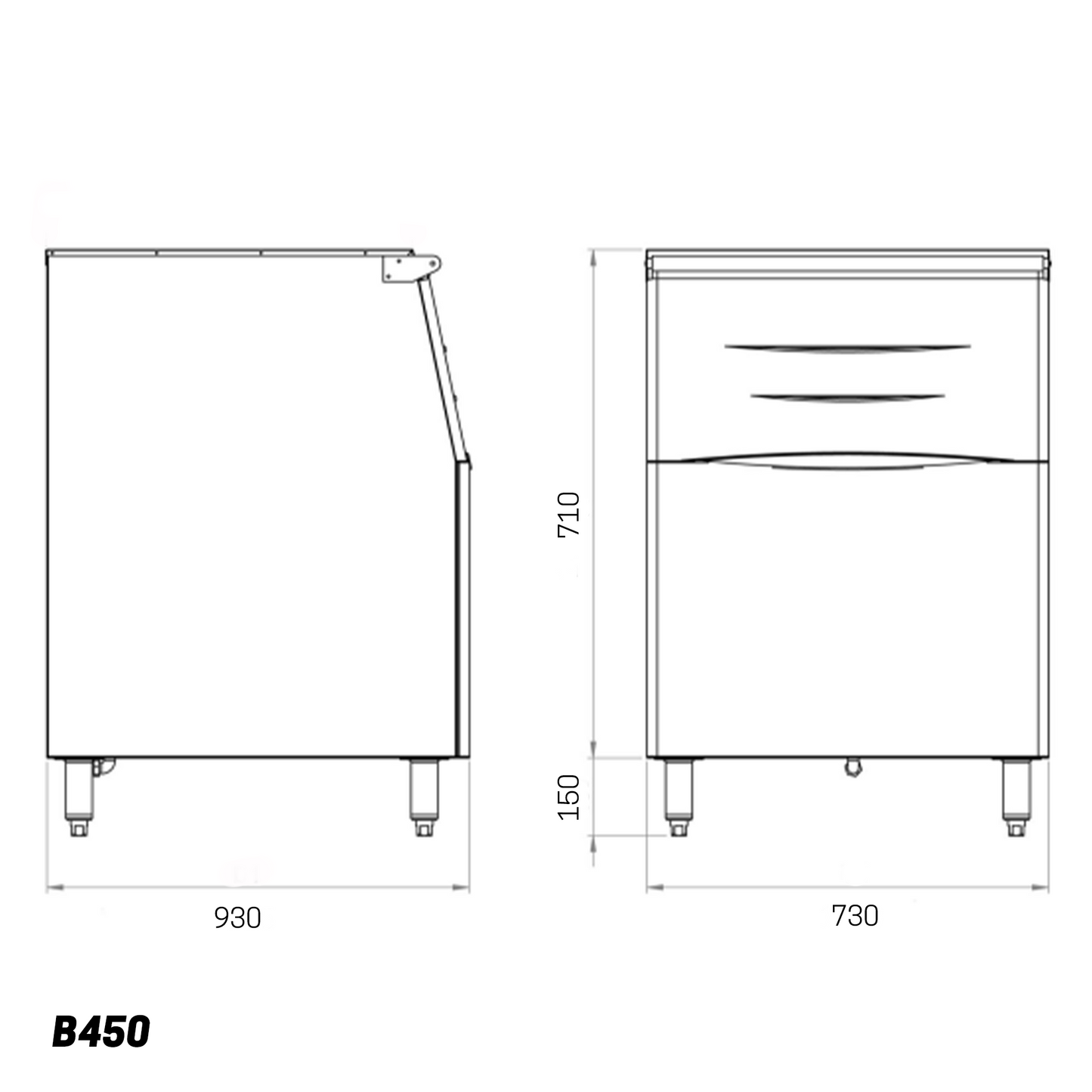 Ice Storage Bin