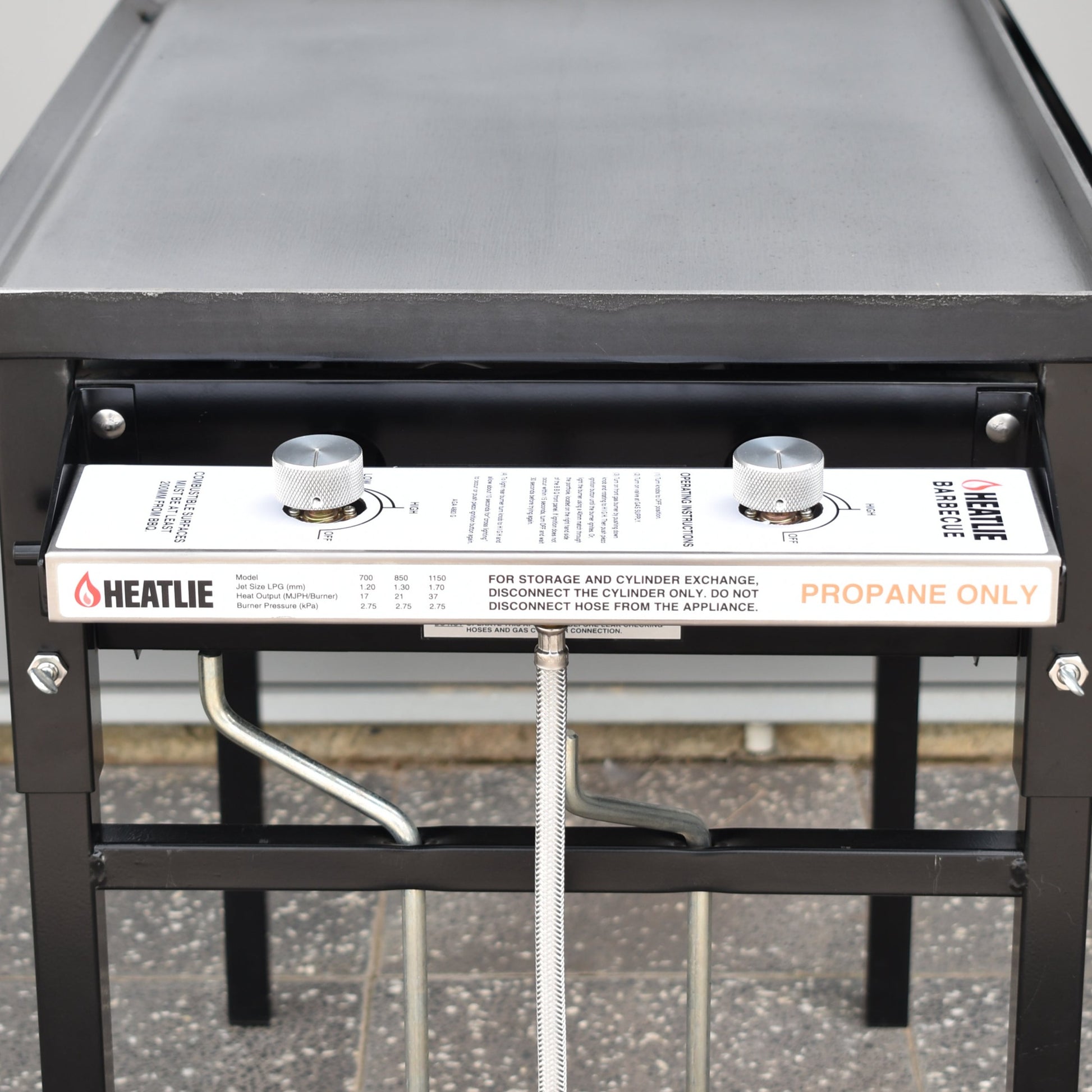 heatlie bbq escutcheon panel