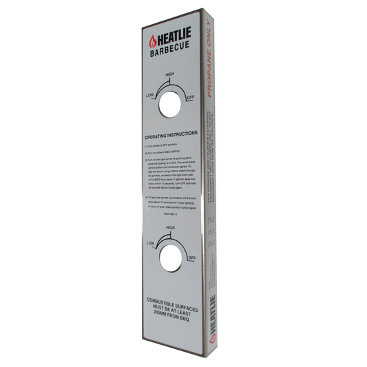 heatlie bbq escutcheon panel