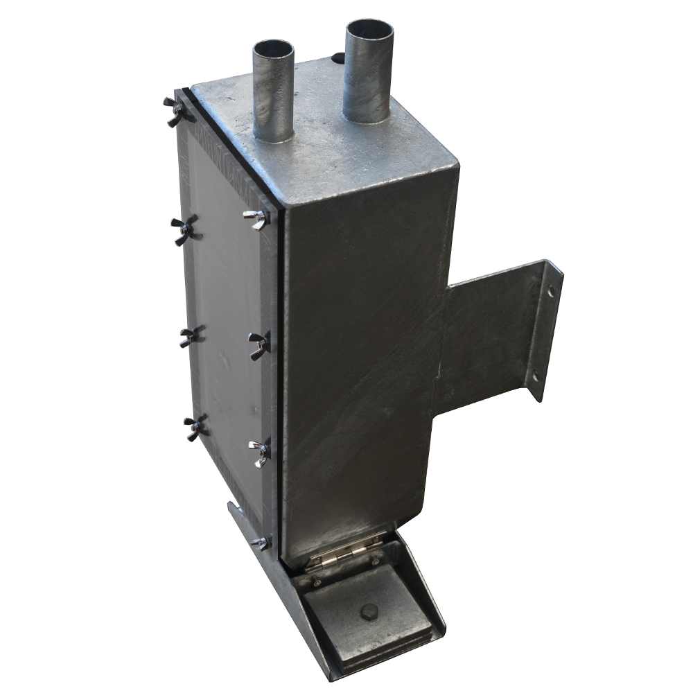 Split Sampling Box Grain Sampling Catcher Box | Heatlie Fabrication – Heatlie BBQs