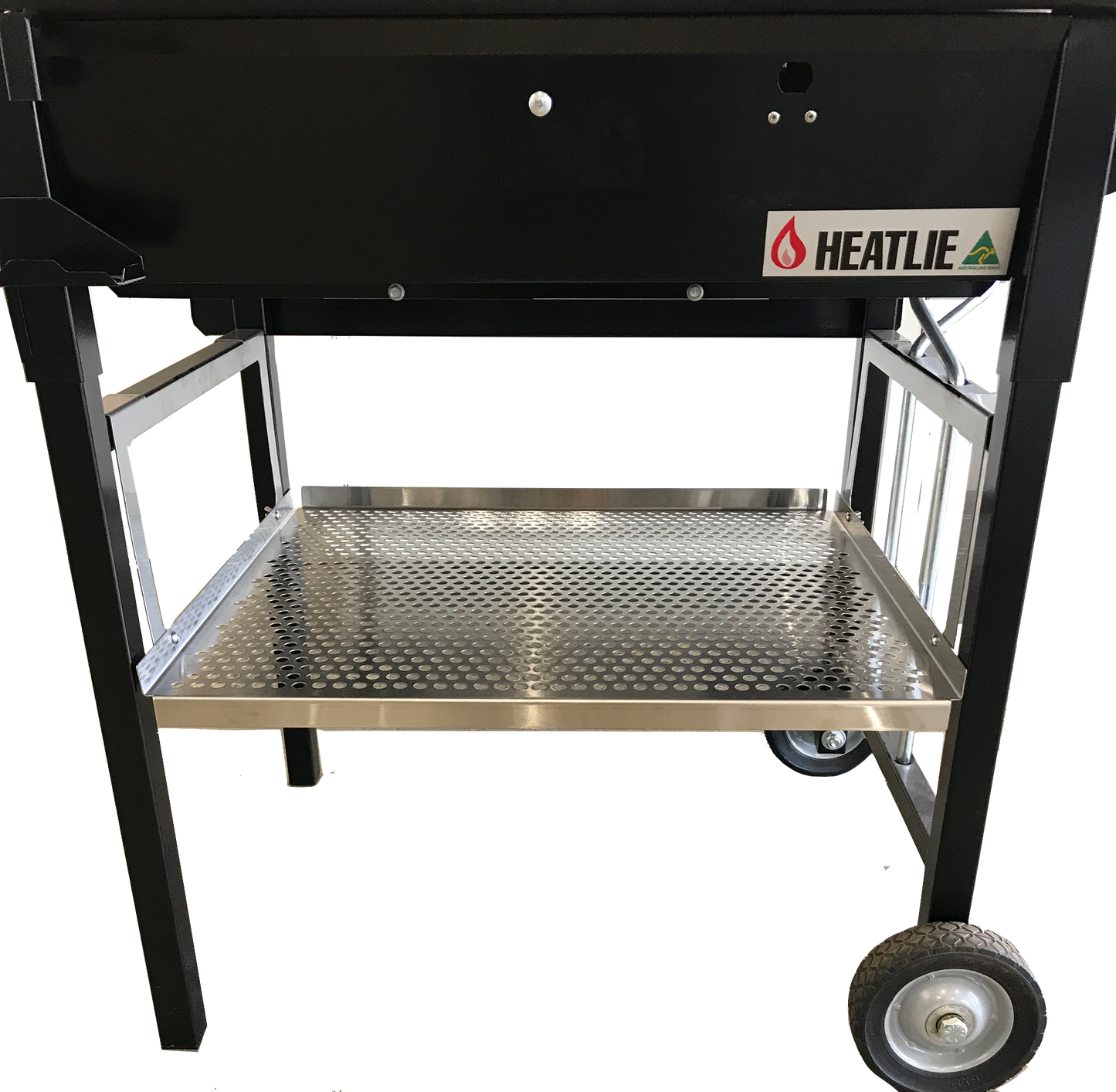 Heatlie BBQ Shelf on 700 Black BBQ