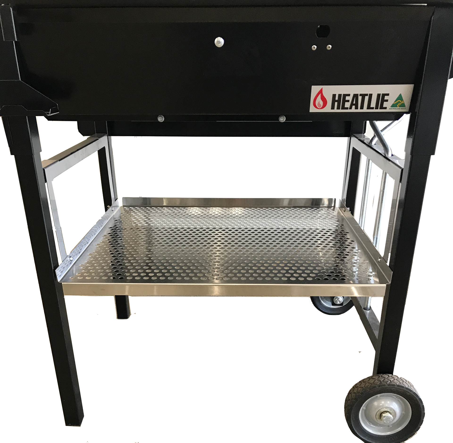 Heatlie BBQ Shelf on 700 Black BBQ