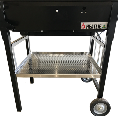 Heatlie BBQ Shelf on 700 Black BBQ