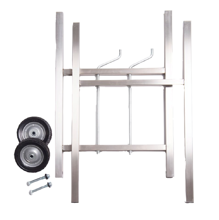 Heatlie Standard Mobile Leg Kit Stainless Steel