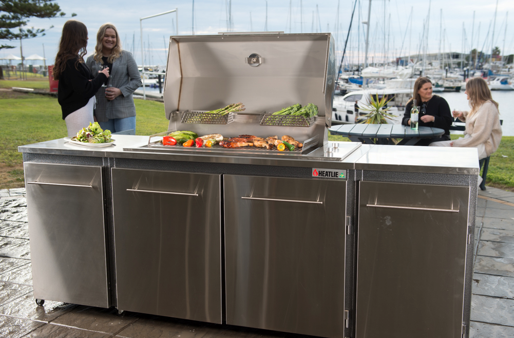 Heatlie Island Gourmet Elite Cabinet with Hood