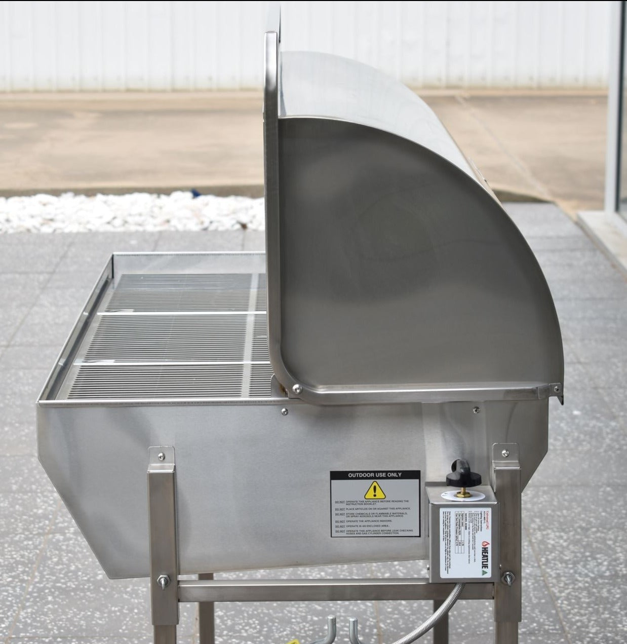 Heatlie Roaster Side Profile