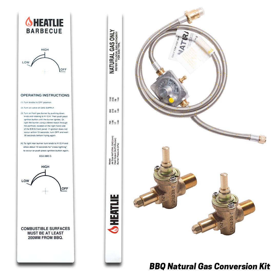 BBQ Natural gas Conversion Kit